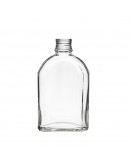 斜肩扁平玻璃瓶