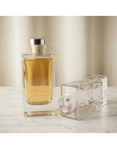 100ml 四方玻璃擴香空瓶｜日系極簡風