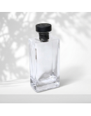 100ml 四方玻璃擴香空瓶｜日系極簡風
