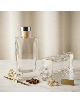 100ml 四方玻璃擴香空瓶｜日系極簡風