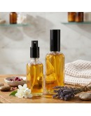 10-100ml 茶色玻璃避光分裝瓶 (三色金屬蓋/噴霧/乳液)