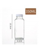 350ml方型玻璃瓶