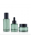 厚底直圓玻璃瓶套組