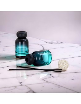 150ml 厚底黑綠漸層色擴香空瓶