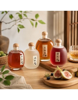 木塞玻璃分酒瓶