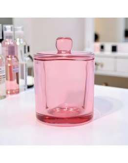 250ML韓系質感香氛蠟燭空罐 附玻璃蓋