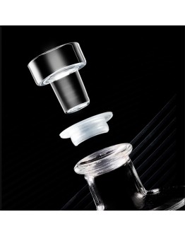 扁圓厚底玻璃瓶