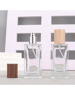 50ml方形木蓋香水瓶