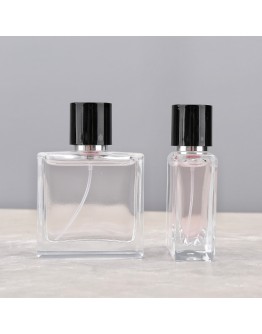 50ml扁方蔚藍香水瓶