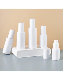 PET白色四方乳液瓶噴霧分装瓶