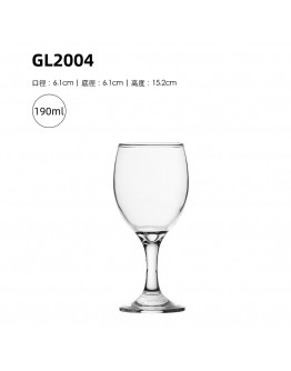 190ml高腳紅酒杯